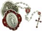    Our Lady Of Guadalupe Rosary with 2-tone Case   