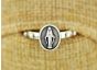 Rosary Ring with Our Lady of Grace - Size 6 - Closeout Sale