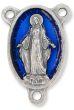  Miraculous Medal Center with Blue Enamel - 1"   (Minimum quantity purchase is 1)