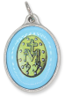 Miraculous Medal / Pray for Us Full Color Medal - 1"   (Minimum quantity purchase is 1)