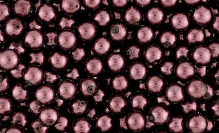  CZECH Glass Beads, 8 mm round, Deep Purple - pkg of 60    (Minimum quantity purchase is 1)