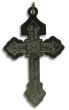 Pardon Crucifix I – 2-1/8" Gunmetal, Made in Italy * (Minimum quantity purchase is 1)