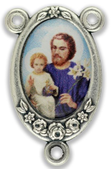 St Joseph Color Image Center Piece - 3/4"  (Minimum quantity purchase is 1)