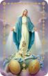   Pray the Rosary Card - PVC with raised beads - Our Lady of the Miraculous Medal *  (Minimum quantity purchase is 3)