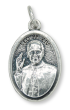 Pope Leo XIV Medal - Silver Ox, 1" Oval  * (Minimum quantity purchase is 3)