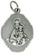 Scapular Medal with Scalloped Edge - 1 inch  (Minimum quantity purchase is 1)