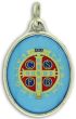 St Benedict / Seal Full Color Medal - 1" - Closeout Sale * (Minimum quantity purchase is 2)