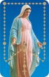    Pray the Rosary Card - PVC with raised beads - Our Lady of Heaven and Earth Rosary Holy Card   (Minimum quantity purchase is 1)