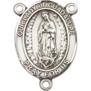 Sterling Silver O/L of Guadalupe Rosary Center