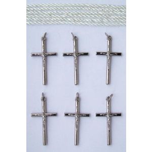 Knotted Cord Rosary Kits - White