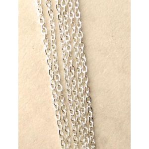   Continuous Rosary Chain - Silver OX Italian Heavy Duty - 20 ft.    (Minimum quantity purchase is 1)