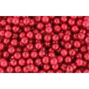 Czech Republic Glass Dappled  Beads, Red / Burgundy - 8mm, Pkg of 60    (Minimum quantity purchase is 1)