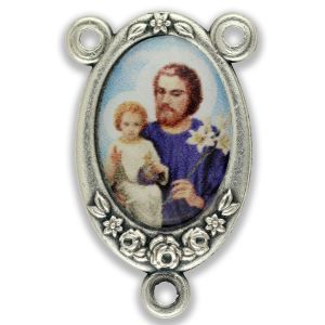St Joseph Color Image Center Piece - 3/4"  (Minimum quantity purchase is 1)