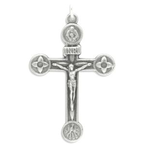  Die Cast Metal Crucifix / Forgiveness - Holy Spirit - 1 3/4 inch   (Minimum quantity purchase is 1)