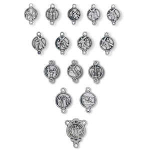   Stations Of the Cross Devotional Medals Parts Set  (Minimum qty. purchase is 1)     