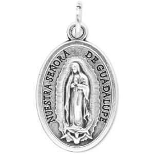  Our Lady of Guadalupe Medal -  7/8"  (Minimum quantity purchase is 3)