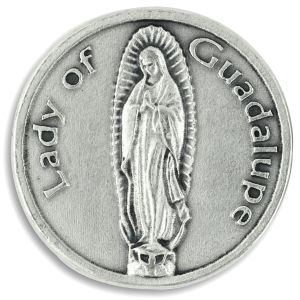Our Lady of Guadalupe Pocket Token (Minimum quantity purchase is 1)