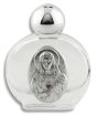  Immaculate Heart of Mary Glass Holy Water Bottle - 1.5 oz Travel Size, Made in Italy *  (Minimum quantity purchase is 1)