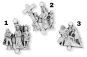  Stations of the Cross Medals Parts Set of 14 