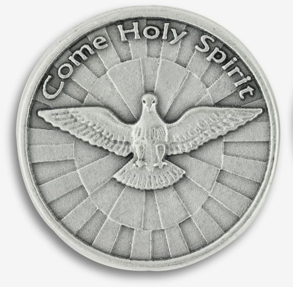  Holy Spirit Prayer Pocket Token   (Minimum quantity purchase is 1)