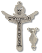 Large Holy Trinity / Tertium Millenium Crucifix and Our Lady of Grace Centerpiece Set    (Minimum quantity purchase is 1)