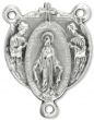  Miraculous Medal with Angels Center Piece - 3/4"   (Minimum quantity purchase is 3)