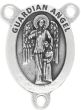 Guardian Angel Oval Centerpiece - Silver Ox, 1-1/16"  (Minimum quantity purchase is 2)