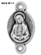Seven Sorrows Medals Parts Set - 8 Piece Set, Silver Ox *  (Minimum quantity purchase is 1)