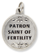 St Gerard, Patron Saint of Fertility - 7/8" (Minimum quantity purchase is 1)