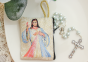 Divine Mercy Rosary Pouch - 2.5 x 3"    (Minimum quantity purchase is 1)