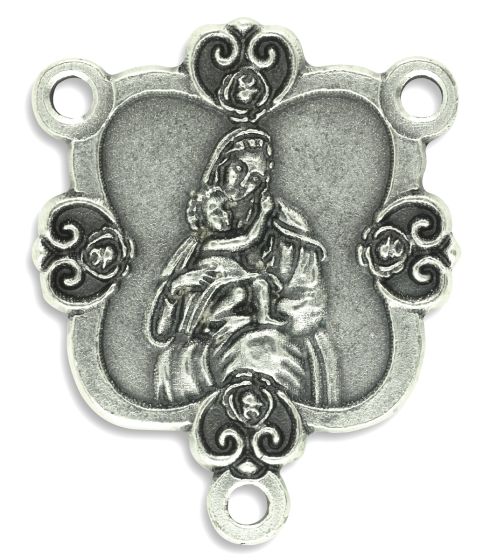 Ornate Mother and Child Center Piece - 1 1/8" *   (Minimum quantity purchase is 3)