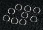  Jump Rings - 7mm x 0.7 mm Thick - 100 pcs *   (Minimum quantity purchase is 2)