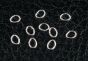  Jump Rings, 4 mm x 5 mm diameter by 0.7 mm Thick - 250 pcs *   (Minimum quantity purchase is 1)