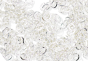 Heavy Duty Precut Rosary Chain 0.70 mm - Soldered Silver OX 4 link - 100 pcs *  (Minimum quantity purchase is 1)