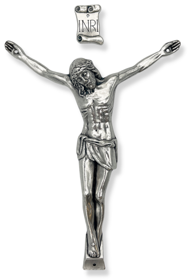 6.5" Corpus - Silver Oxidized, Made in Italy *  (Minimum quantity purchase is 1)