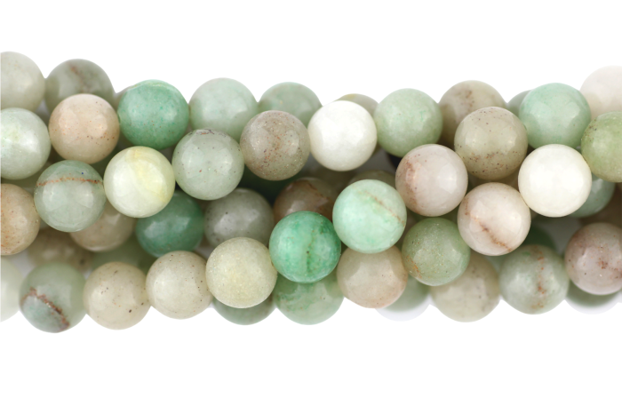   Light Green Opal Gemstone Beads, 8mm - Pkg. 60 (Minimum quantity purchase is 1)