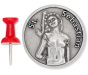   St Sebastian Pocket Token  (Minimum quantity purchase is 1)