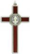   St Benedict Red Crucifix - 4 3/4"   (Minimum quantity purchase is 1)