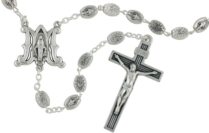   Miraculous Medal Rosary  Crucifix 