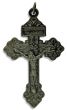 Pardon Crucifix I – 2-1/8" Gunmetal, Made in Italy * (Minimum quantity purchase is 1)