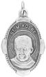  St Maximilian Kolbe / Patron for Addiction Medal - Unique Oval Shape - 1 inch    (Minimum quantity purchase is 2)