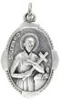  St Gerard / Pray for Us Medal - Unique Oval Shape - 1"   (Minimum quantity purchase is 2)