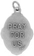  St Maximilian Kolbe / Patron for Addiction Medal - Unique Oval Shape - 1 inch    (Minimum quantity purchase is 2)