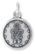  Round Miraculous Medal 9/16 inch  (Minimum quantity purchase is 3)