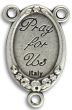   Pope Francis / Pray for Us Color Image Center Piece - 1 inch (Minimum quantity purchase is 3)