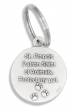 St Francis of Assisi / Protect My Pet Medal - Large   (Minimum quantity purchase is 1)