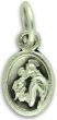  St Anthony / St Francis Medal- Oxidized 1/2 inch  (Minimum quantity purchase is 5)