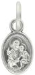  St Joseph / Ruega por Nostros Medal - Oxidized 1/2 inch    (Minimum quantity purchase is 5)
