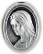  Our Lady of Medjugorje / Divine Mercy Metal Rosary Beads -12 pc.    (Minimum quantity purchase is 1)