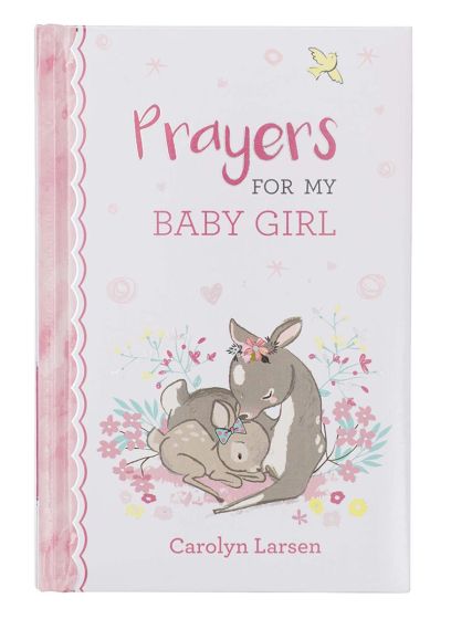 Prayers for My Baby Girl Hardcover Book - 7.2" x 4.8"